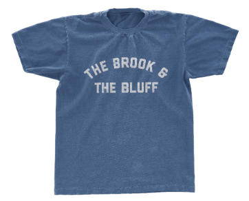 Text Tee – The Brook & The Bluff